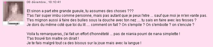 Mail reçu sur AdopteUnMec